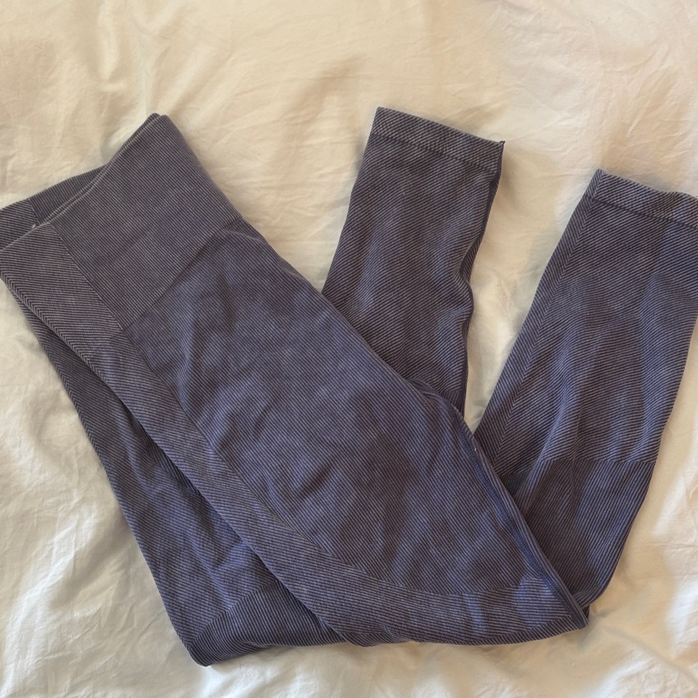 Joy Lab Purple Ribbed Leggings